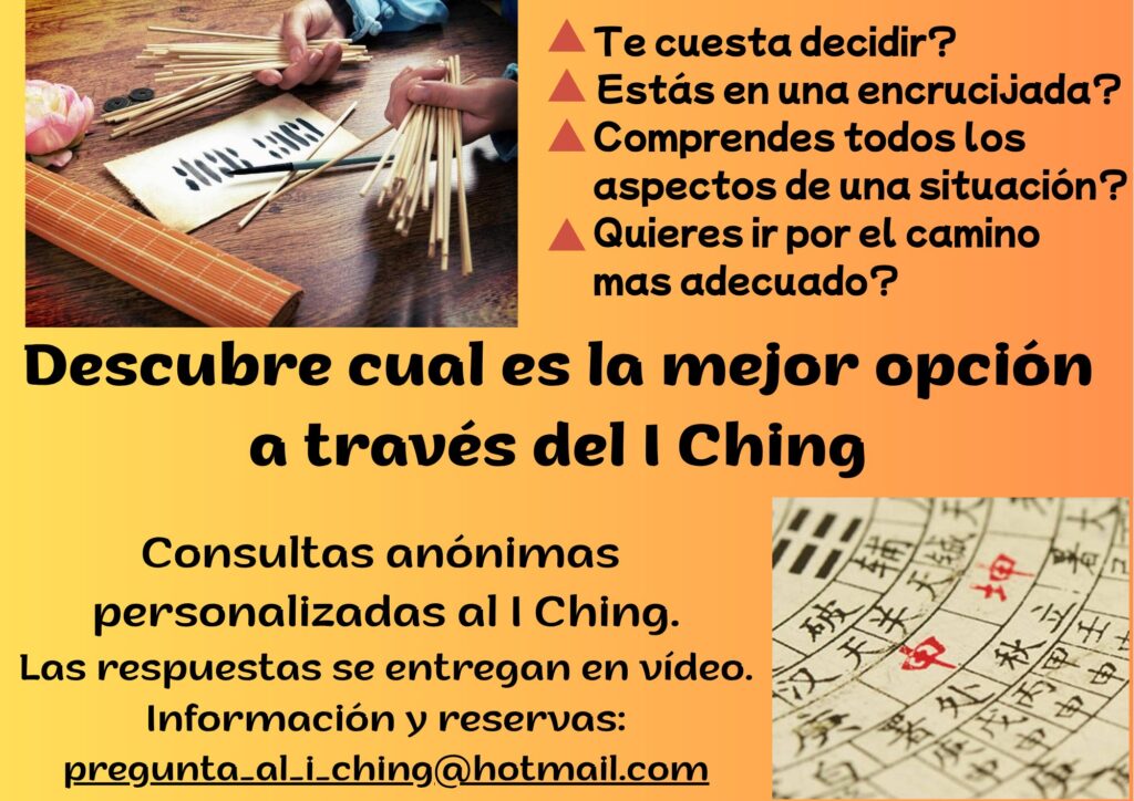 Consultas Privadas, a Distancia de I Ching